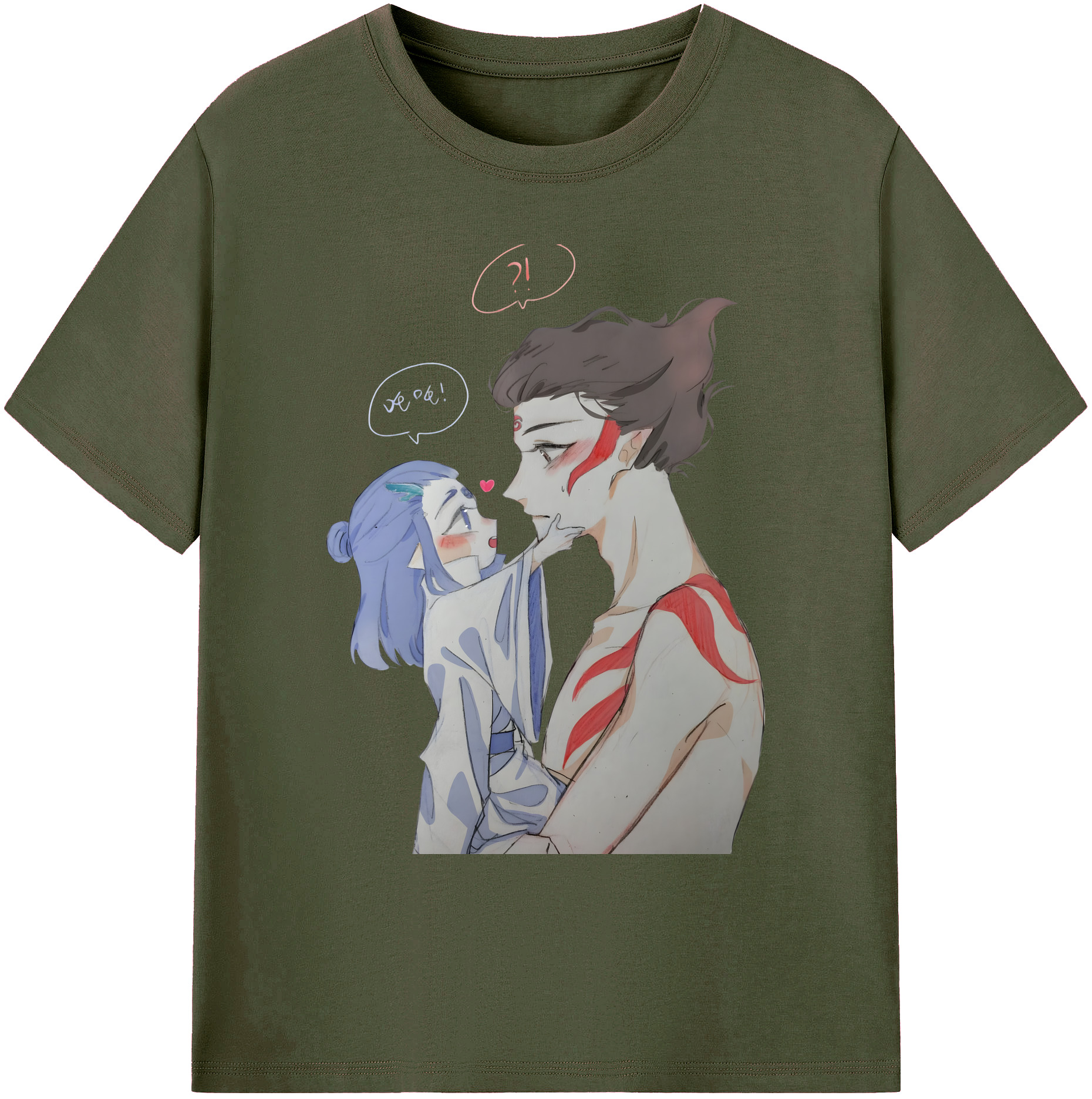 （画像用） Ne Zha 2 ナタ 魔童の大暴れ 綿100％ メンズ半袖Tシャツ｜肌触りやわらか＆通気性